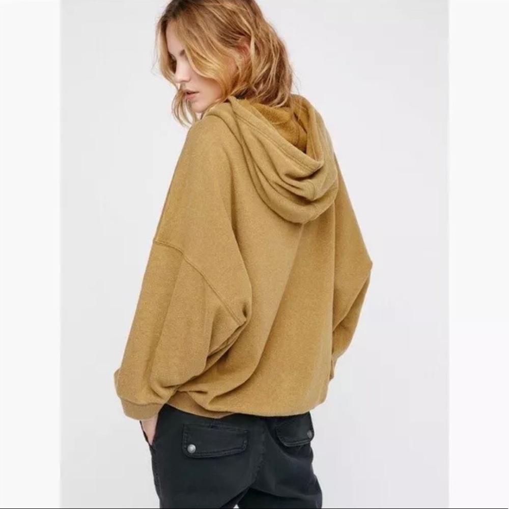 Free People Maxed Out Hoodie Khaki - Picture 10 of 10